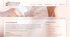 Desktop Screenshot of achtsame-yonimassage.de